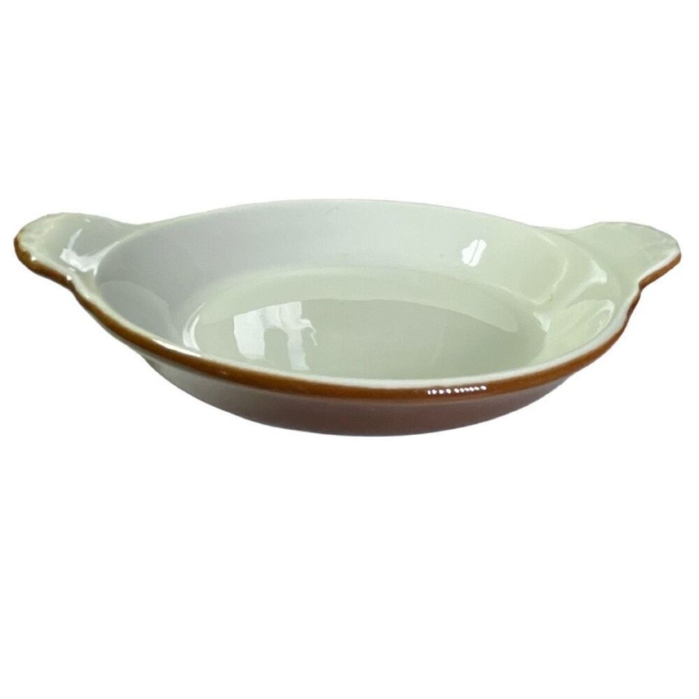 Vintage HALL Pottery individual baking dish #434